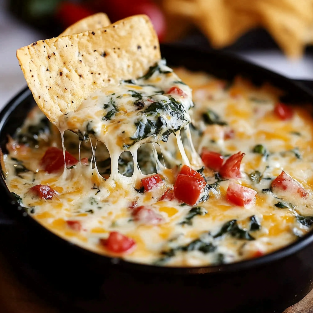 Spinach Cheese Dip Recipe