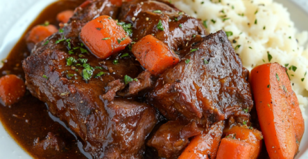 Classic Pot Roast with Carrots recipe