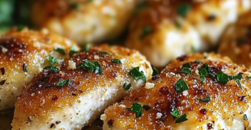 Garlic Parmesan Crusted Chicken recipe