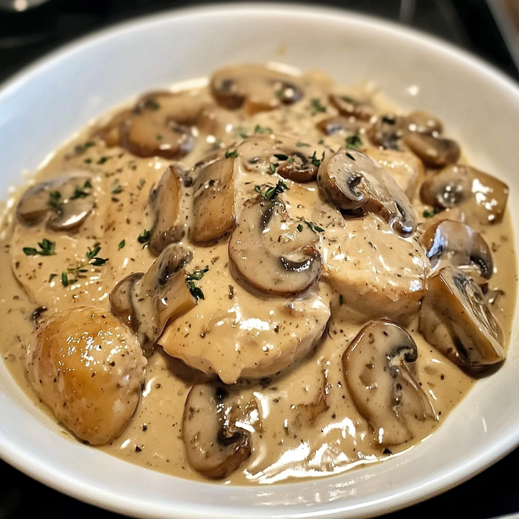 Creamy Mushroom Chicken