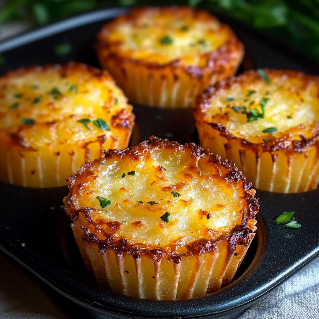 Crispy Potato Muffins