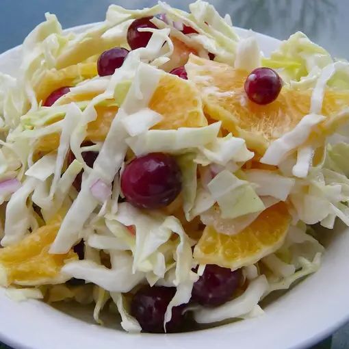 Cabbage Salad with Orange