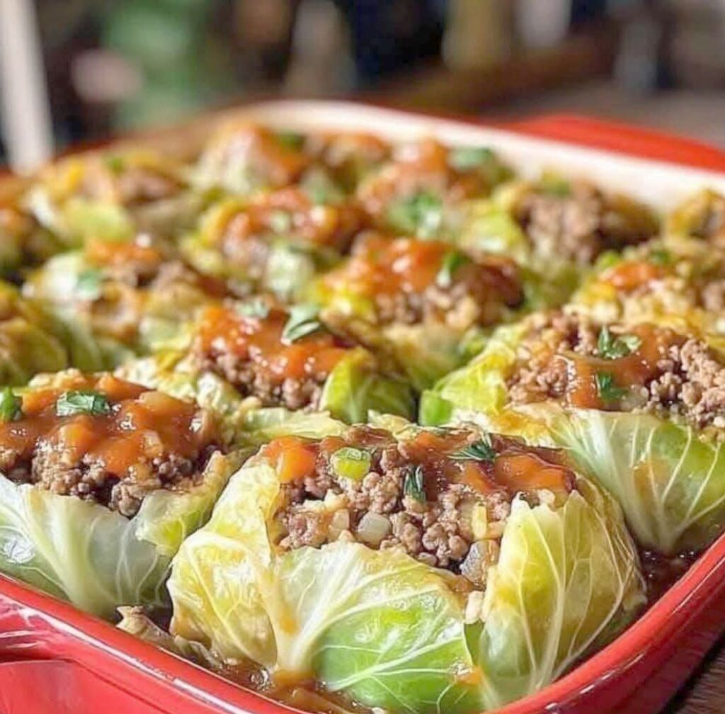 Italian Stuffed Cabbage Rolls Recipe