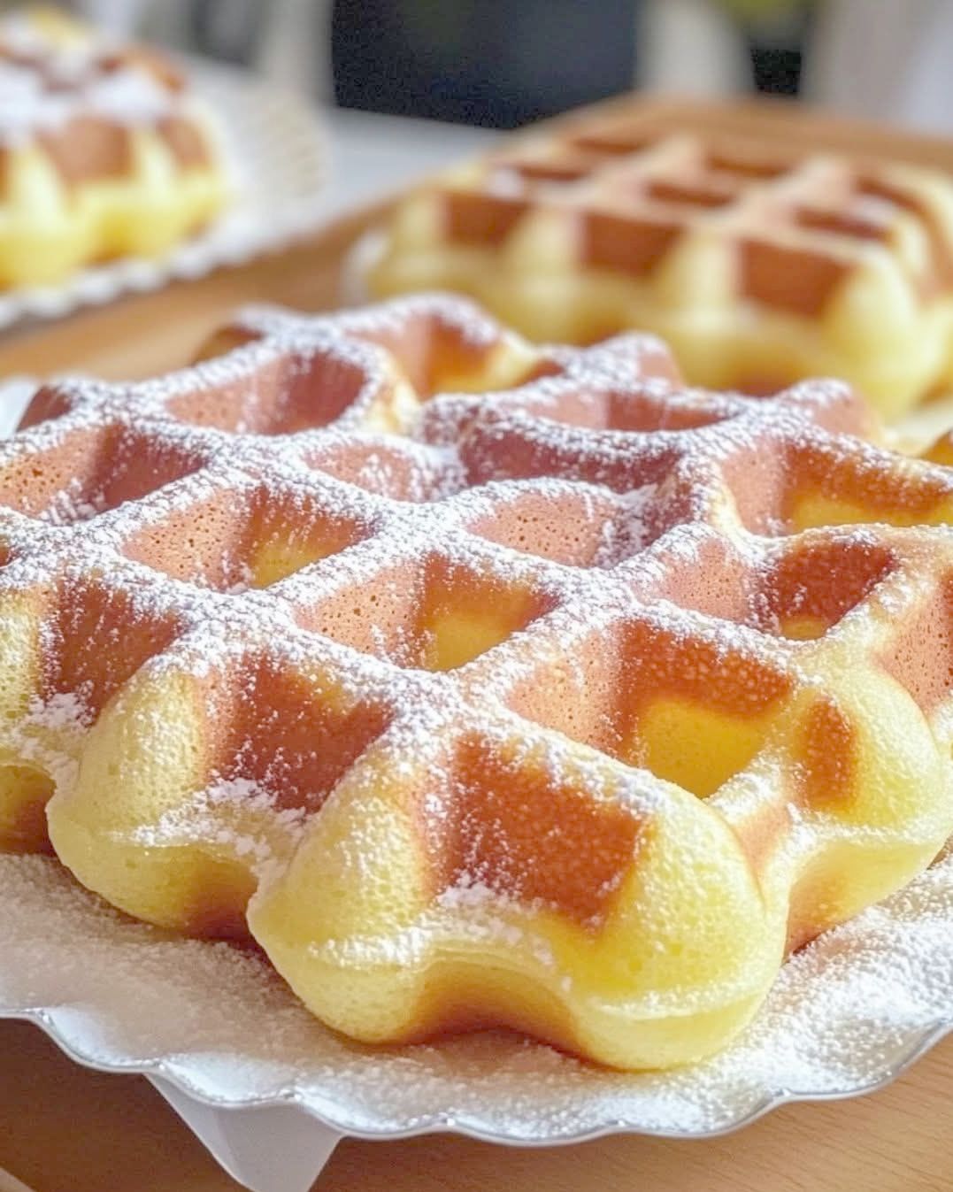 Fluffy Belgian Waffles Recipe