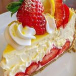 Strawberry Lemon Cheesecake