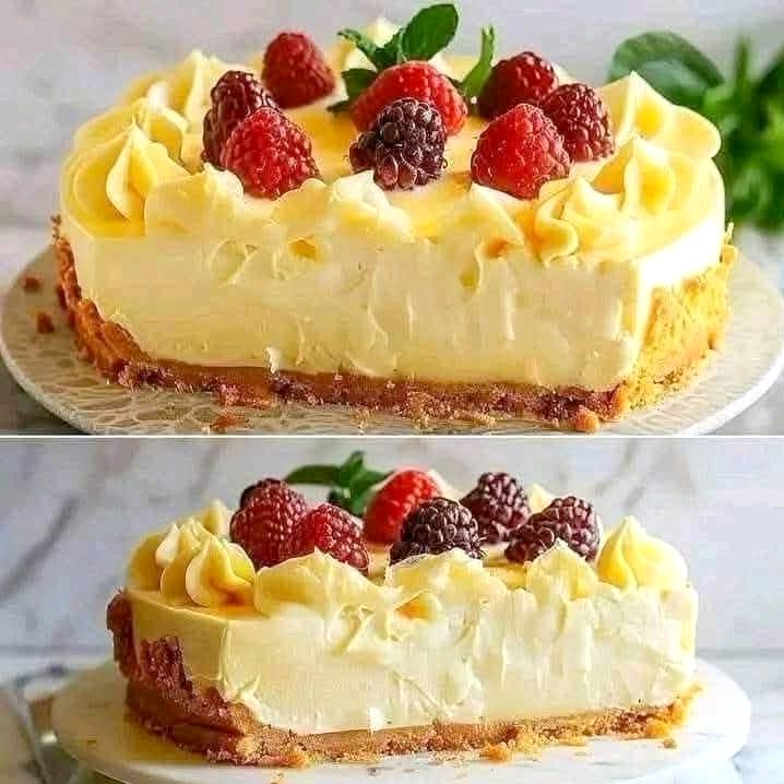 No-Bake Lemon Cheesecake