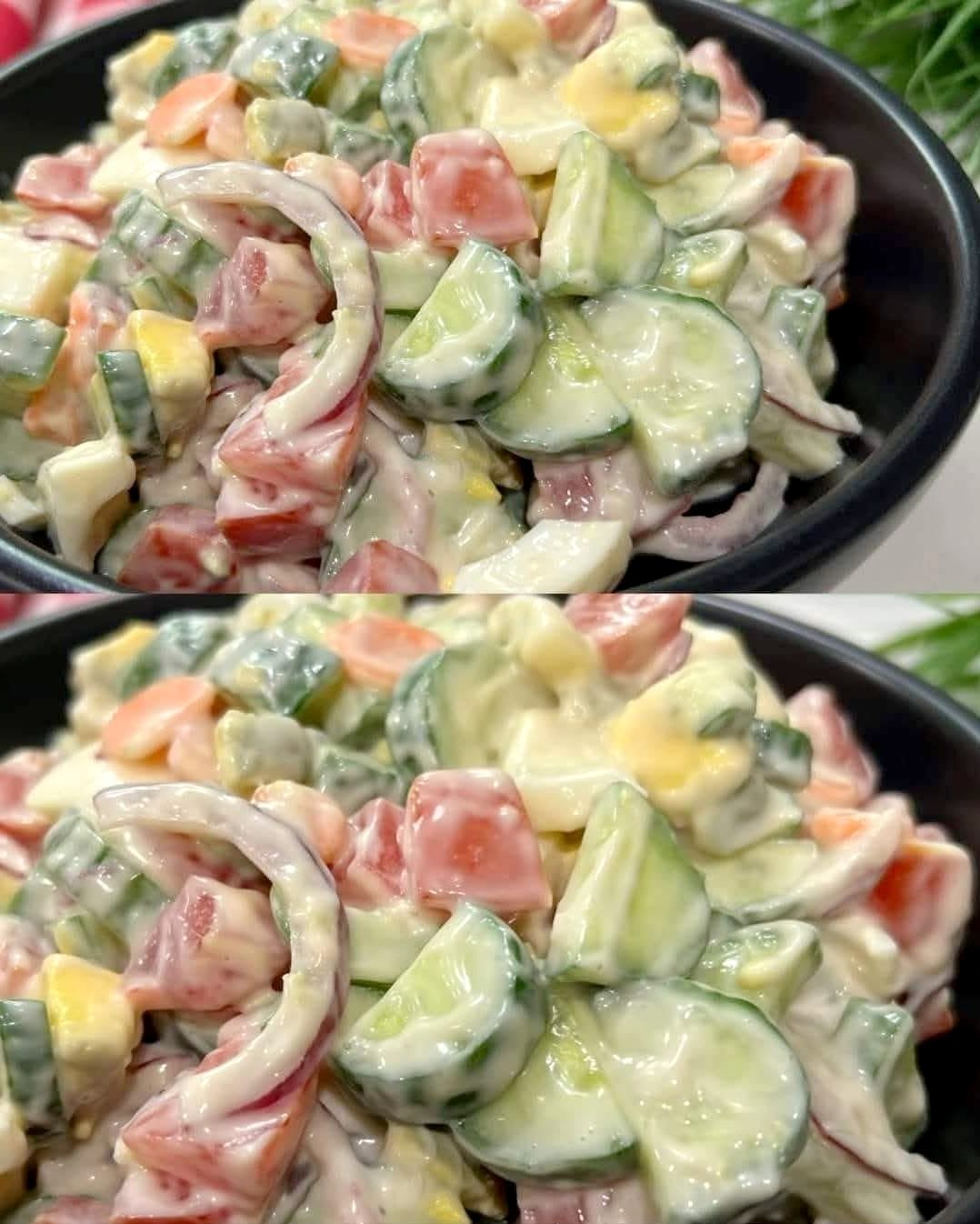 creamy vegetable salad