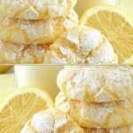 Soft & Chewy Lemon Crinkle Cookies