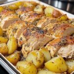 Oven-Roasted Garlic Herb Chicken and Potatoes