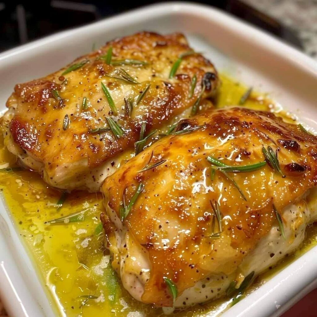 Honey Garlic Baked Chicken