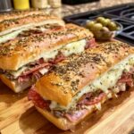 Giant Muffaletta Italian Sandwich Recipe