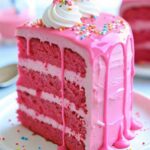 Pink Velvet Cake Recipe