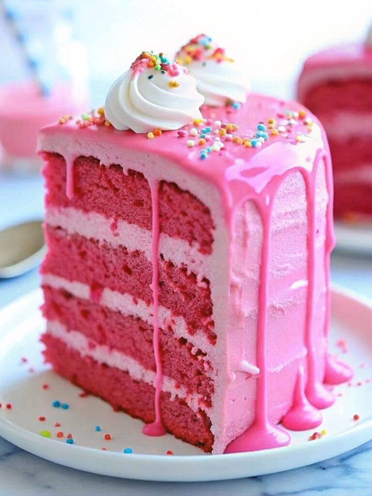 Pink Velvet Cake Recipe