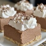 No-Bake Chocolate Mousse Bars