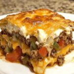 Cheesy Beef Lasagna