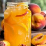 Homemade Peach Lemonade