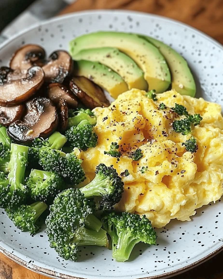 Keto Breakfast Plate