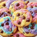 Easter Chocolate Chip Cookies