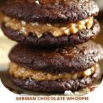 German Chocolate Whoopie Pies