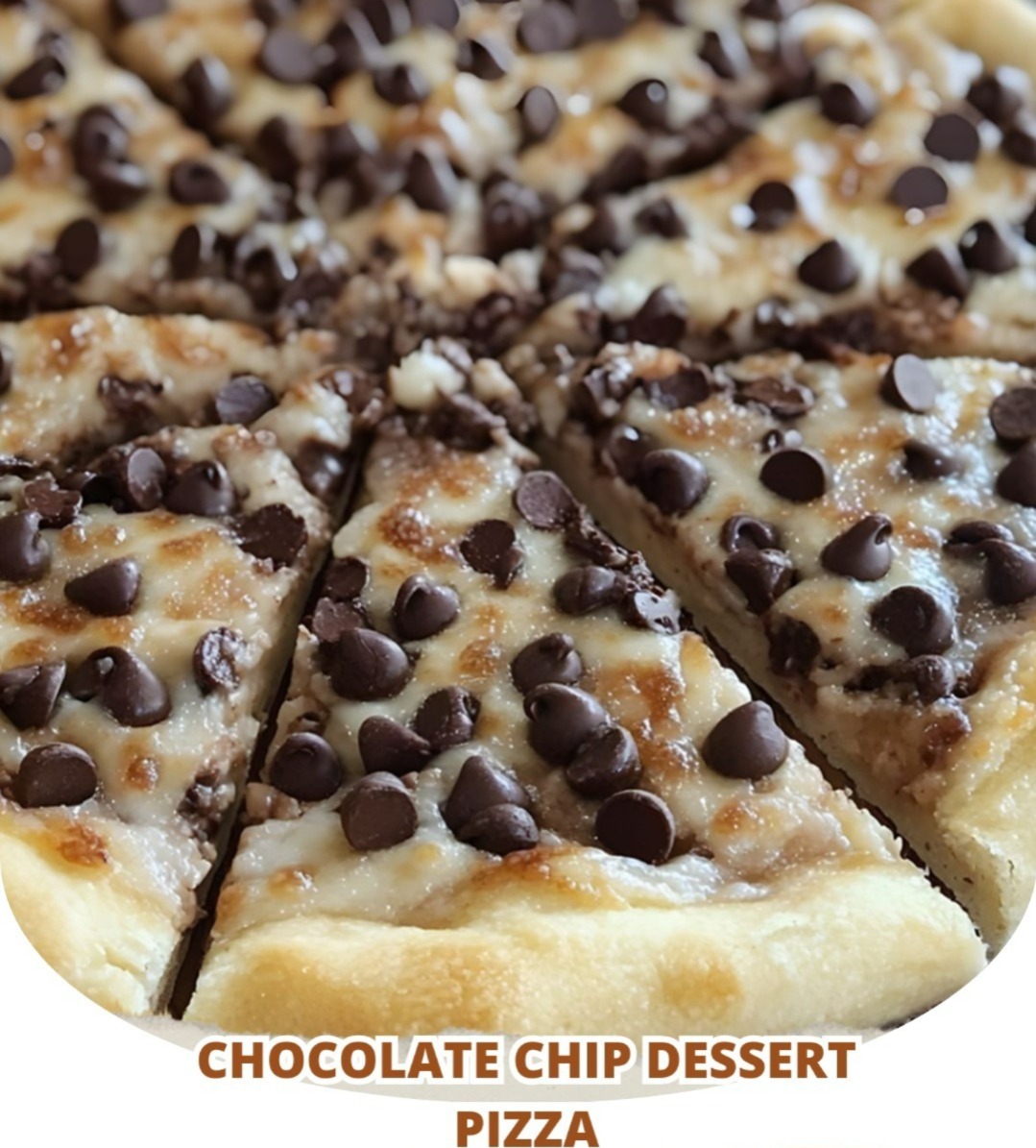 Chocolate Chip Dessert Pizza