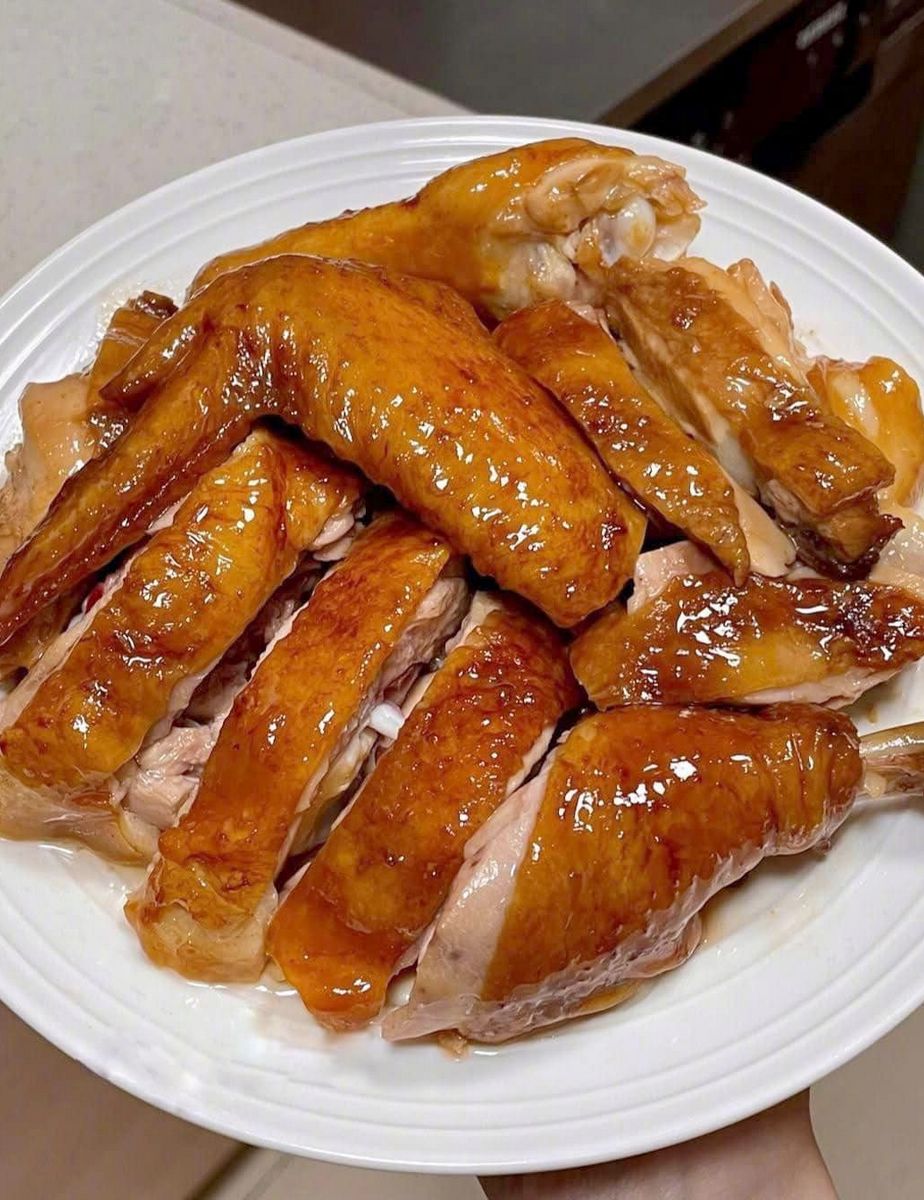 Honey Glazed Roast Chicken