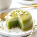 Matcha White Chocolate Mochi Cake