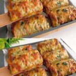 Cheesy Baked Stuffed Cabbage Rolls Recipe