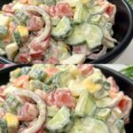 creamy vegetable salad