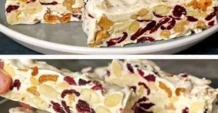 Nougat with Nuts and Dried Fruits