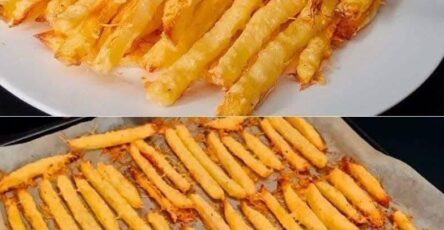 Crispy Baked Cheese Fries Recipe