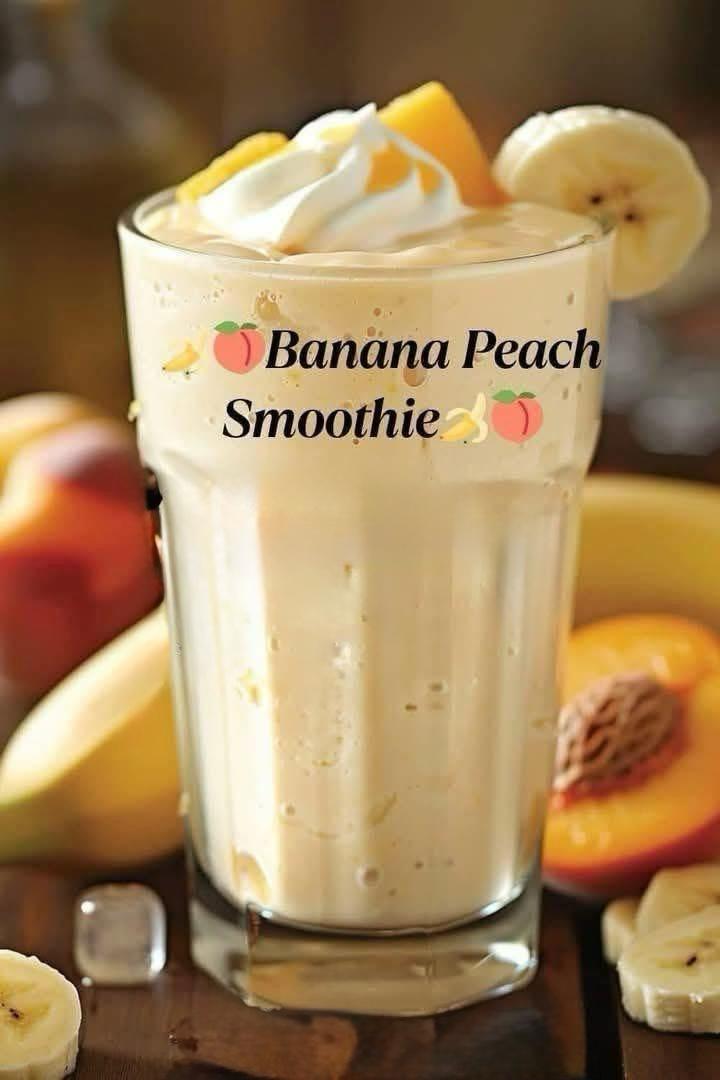 Banana Peach Smoothie