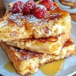 Stuffed French Toast with Creamy Custard and Berries