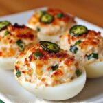 Jalapeño Popper Deviled Eggs