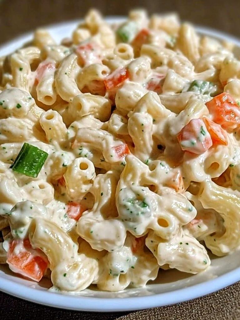 Sweet Amish Macaroni Salad 