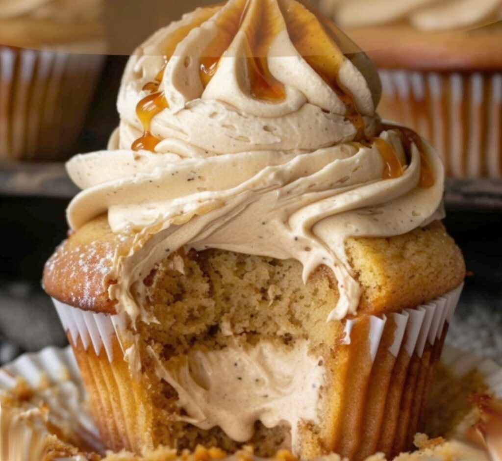 Harry Potter Butterbeer Cupcakes 