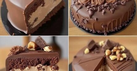 Heavenly Chocolate Hazelnut Ice Cream Cake