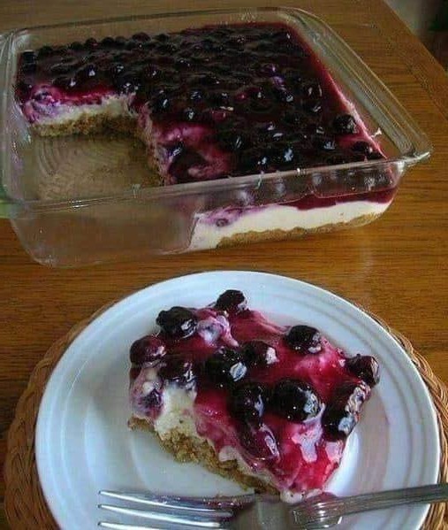 Fresh Blueberry Cheesecake