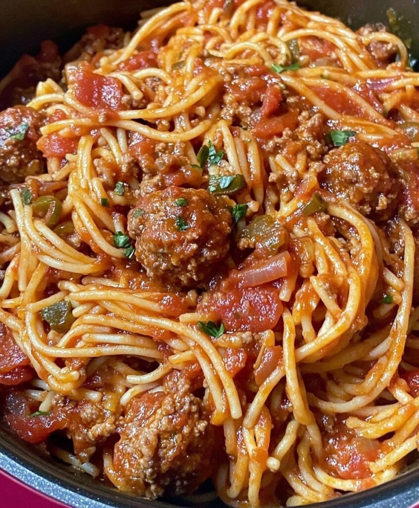 Instant Pot Spaghetti and Meatballs