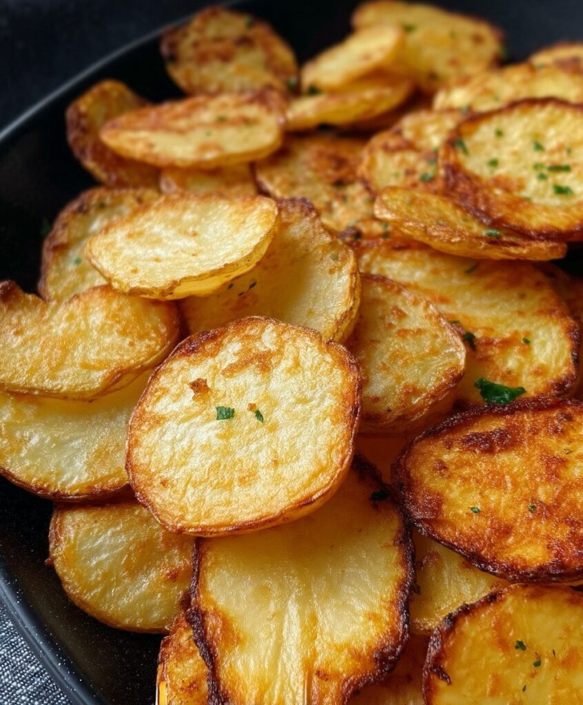 Sliced Potatoes in the Air Fryer