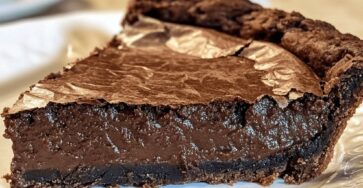 Gooey Brownie Pie