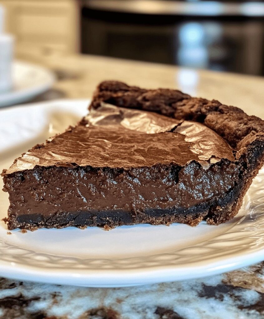Gooey Brownie Pie