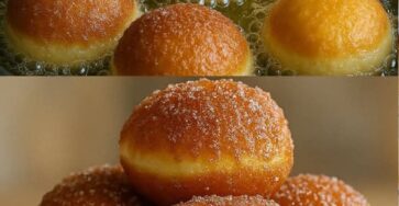Condensed Milk & Cinnamon Doughnut Puffs