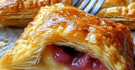 Rhubarb Puff-Tart Pockets