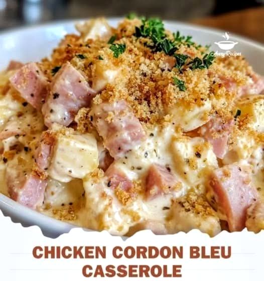 Chicken Cordon Bleu Casserole