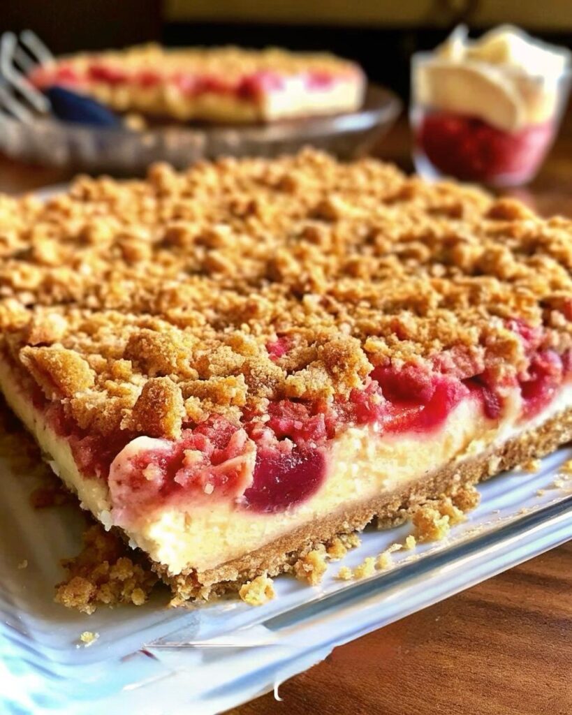 Rhubarb Cheesecake Recipe