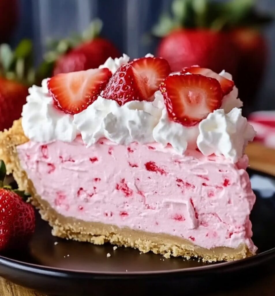 Strawberry Cool Whip Pie