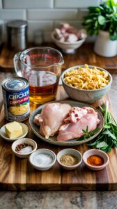 Crockpot Chicken and Noodles