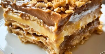 Peanut Butter Crunch Lasagna