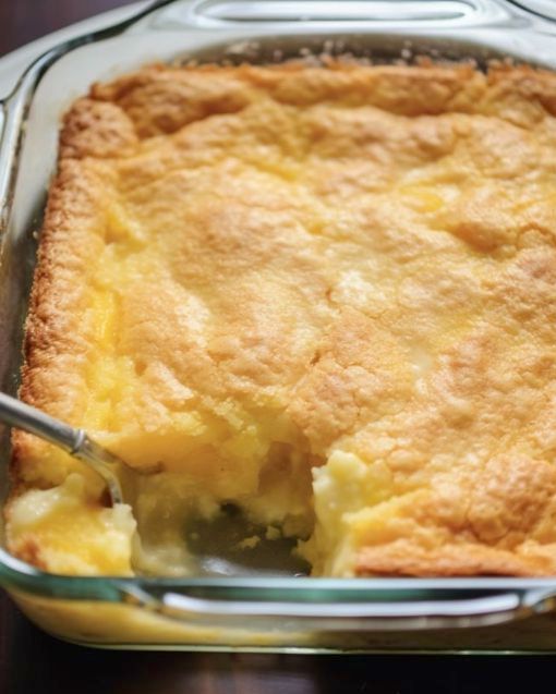 Magic Lemon Custard Cake