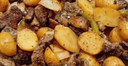 Sheet Pan Steak & Potatoes